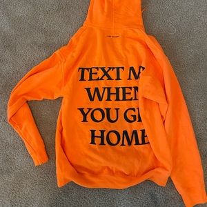Medium Lonely Ghost Text Me When You Get Home hoodie